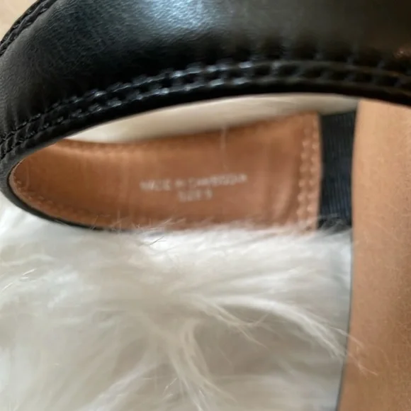 Madewell Black and Brown Block Heel Sandals Sz 9 - Picture 7 of 7